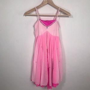 Pink ballet Leotard Dress